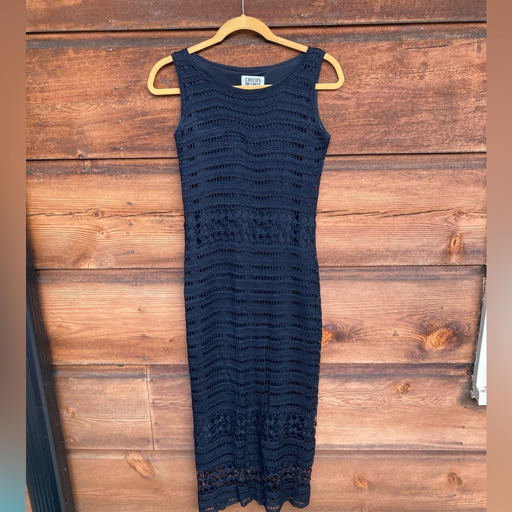 Crochet Vintage Dress Chico's